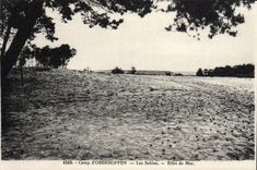 VINTAGE POSTCARD Camp of Oberhoffen Sands Effect Sea