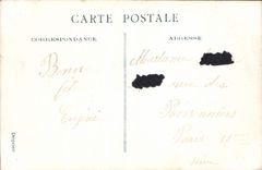 VINTAGE POSTCARD Fantasy Woman Sainte Marie