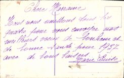 CPA Fantaisie Bonne Annee 