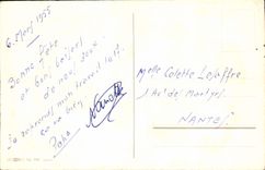 CPA Fantaisie Fleurs Bonne Fete 