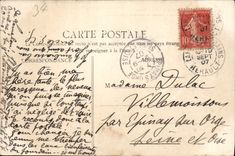 VINTAGE POSTCARD Lamalou Brook Bitoulet