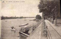 CPA Vichy Les Bords de l'Allier 