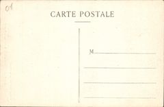 VINTAGE POSTCARD Bellegarde Falls of Valserine and Pont of Coupy