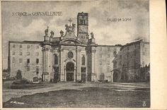 St Croce de la POSTAL de la VENDIMIA en Gervsalemme Sault DA Roma