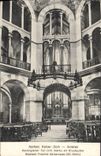 VINTAGE POSTCARD Aachen Kaiser Dom Inneres