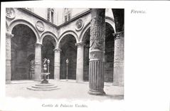 CPA Firenze Cortile de Palazzo Vecchio 