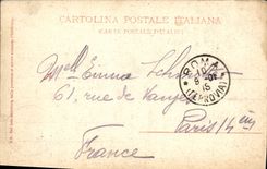 POSTAL Roma Lepis Niger de la VENDIMIA