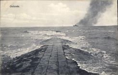 CPA Ostende Bateau