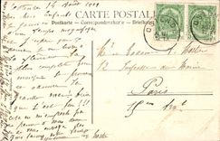 VINTAGE POSTCARD Ostend Boat