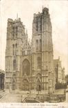 CPA Bruxelles La Cathedrale Eglise Sainte Gudule