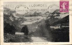 CPA Gavarnie Le Cirque et le Gave