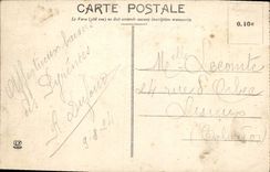 VINTAGE POSTCARD Cauterets Ensemeble of the cascade of the bridge of Spain