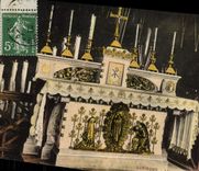 VINTAGE POSTCARD Heavy the furnace bridge in the cave