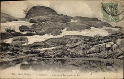 CPA Gavarnie Le Cylindre Vue sur le Lac Glace