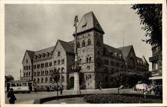 POSTAL Metz de la VENDIMIA el edificio de la oficina de correos