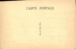 POSTAL Metz de la VENDIMIA para colocar Sun visto de la explanada