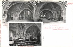 VINTAGE POSTCARD Assisi Chiesa Inferiore di S Francesco
