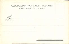 VINTAGE POSTCARD Genova Castello Mackenzie