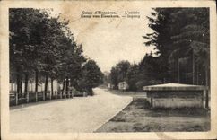 CPA Camp d'Elsenborn L'entree Militaria 