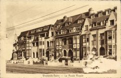VINTAGE POSTCARD Westende Baths the Rovale Road