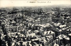 CPA Angers Vue Generale