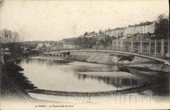 VINTAGE POSTCARD Mans the Dentert Footbridge