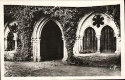 VINTAGE POSTCARD Mans Cloister of the Abbey of Epau