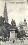 POSTAL de la VENDIMIA estatua de Rubens Amberes