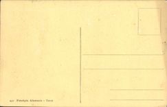 VINTAGE POSTCARD Incontro di Dante E Beatrice