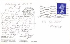 MODERN CARD Double Scotch tape From Edinburgh Chiens has