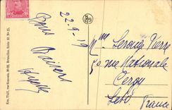 Teatro real de Burxelles de la POSTAL de la VENDIMIA de Monnale