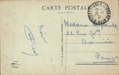 POSTAL Estrasburgo de la VENDIMIA el púlpito y el gran cubo vistos de la cámara acorazada Martin Saint