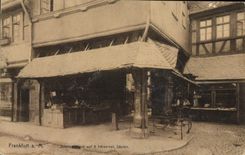 CPA Frankfurt Schin auf 4 holzernen Saulen