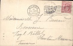 VINTAGE POSTCARD Milano Facciata della Cattedrale