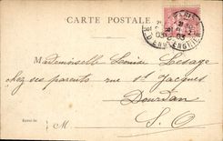 VINTAGE POSTCARD Paris the Institute And the Bridge Of Arts