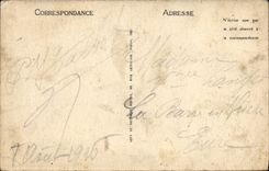 VINTAGE POSTCARD Cauterets Route of the Bridge of Spain Cascades of Cerisey