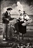 CPA Costume Sablais Folklore