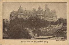 CPA Le Chateau de Pierrefonds