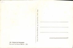 POSTAL MODERNA paladar de Compiegne visto en los montajes hermosos