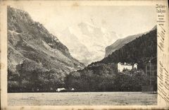 CPA Inter laken Blick vom Hohenweg