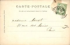 VINTAGE POSTCARD Geneva the Port Boat