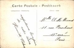 VINTAGE POSTCARD Gileppe Outfall of the Park Lion