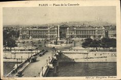 CPA Paris Place de la Concorde