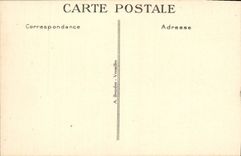 VINTAGE POSTCARD Versailles Counts of the Signature