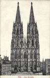CPA Koln Dom Westseite
