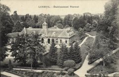 VINTAGE POSTCARD Luxeuil Hydropathic establishment