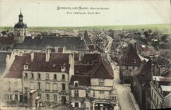 VINTAGE POSTCARD Luxeuil les Bains View