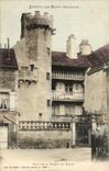 VINTAGE POSTCARD Luxeuil Les Bains Tower of the house of Bailly