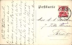 VINTAGE POSTCARD Luzern Und Der Pilatus Boat