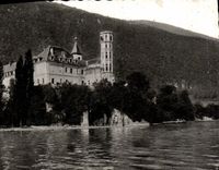 CPA Lac Du Bourget Abbaye d'Hautecombe 
